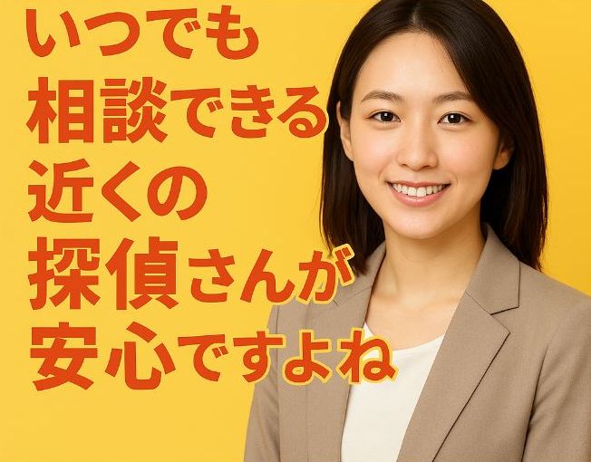 地元の業者が1番です。女性写真